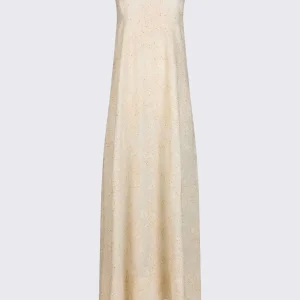 Abito lungo con ricami