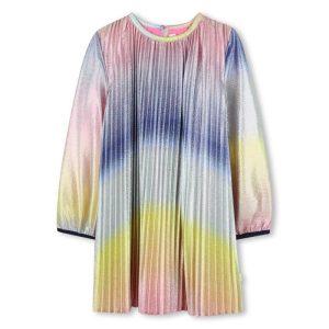 Abito plissettato lucido