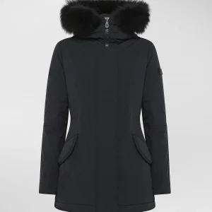 Giacca slim con pelliccia donnet kl fur