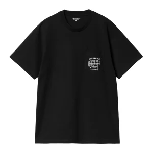 S/S Fragment Pocket T-Shirt nera