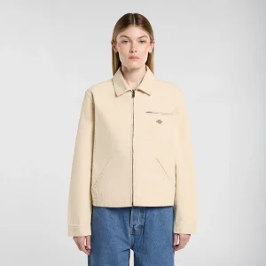 Giacca con colletto e logo